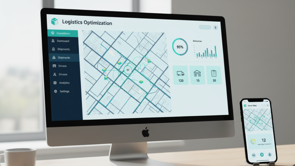 オリジナルの業務システムで効率化